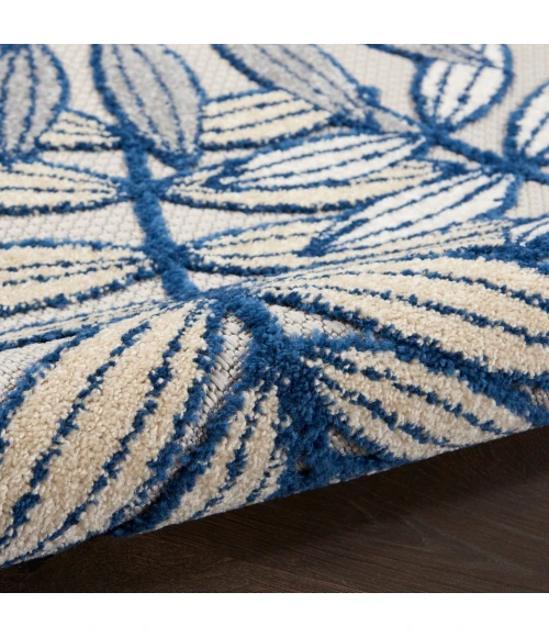 Nourison Aloha Area Rug ALH18-Ivory/Navy