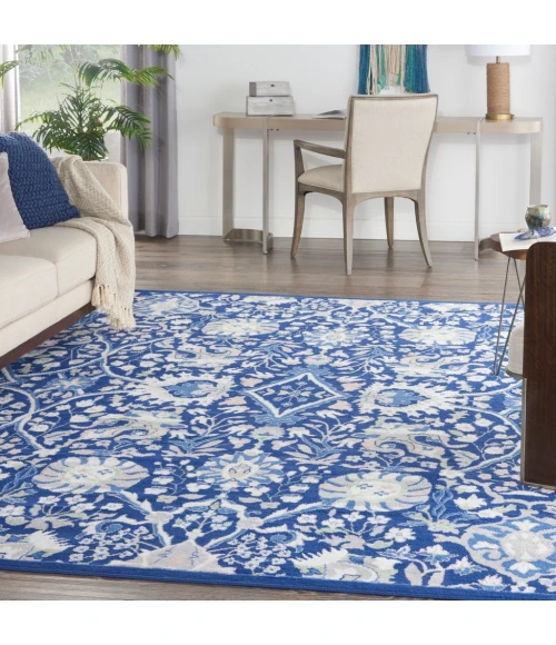 Nourison Whimsicle Area Rug WHS10-Navy Multicolor
