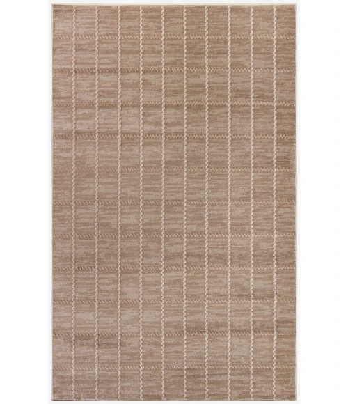 Nourison Serenity Home Mocha Ivory SRH05 3 ft. 11 in. X 5 ft. 11 in. Rectangle Rug