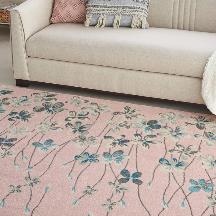 Nourison Tranquil Area Rug TRA04-Pink