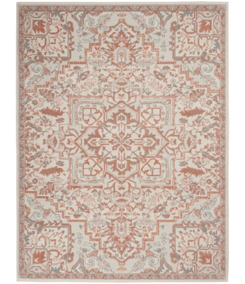 Nourison Elation Area Rug ETN10-Ivory Brick