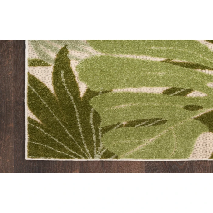 Nourison Aloha Ivory Green ALH40 10 ft. X 14 ft. Rectangle Rug