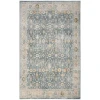 Nourison Home Astra Machine Washable ASW16 Teal Beige 6 ft. 7 in. X 9 ft. Area Rug