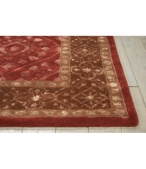 Nourison Home Symphony Red SYM06 7ft.6in. x 9ft.6in. Rect. Rug