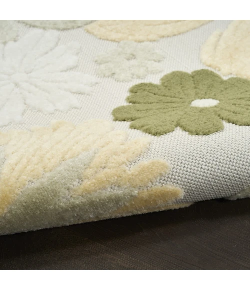 Nourison Aloha Ivory Green ALH42 2 ft. 8 in. X 4 ft. Rect. Rug