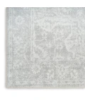 Nourison Astra Machine Washable Grey ASW12 2 ft. X 6 ft. Rect. Rug