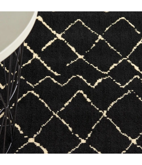 Nourison Grafix Area Rug GRF04-Black