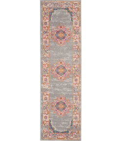 Nourison Home Passion PSN03 Grey 2 ft. 2 in. X 7 ft. 6 in. Area Rug