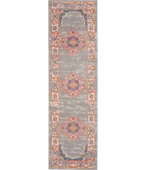 Nourison Passion Runner Area Rug PSN03-Grey