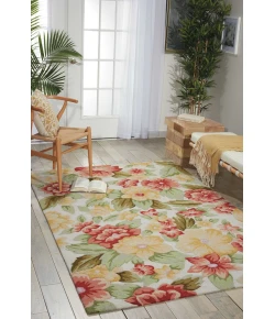 Nourison Home Fantasy FA17 Cream 3 ft. 6 in. X 5 ft. 6 in. Area Rug