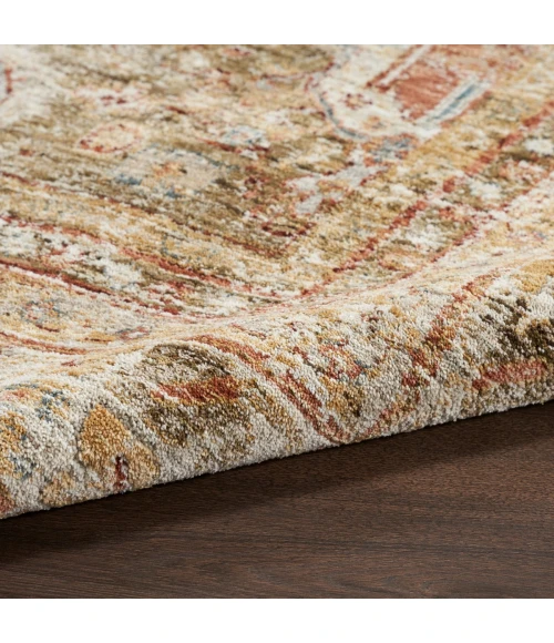 Nourison Sahar Green SHR01 5 ft. X 8 ft. Rect. Rug