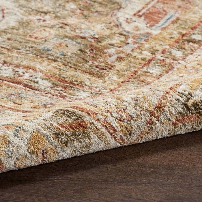 Nourison Sahar Green SHR01 5 ft. X 8 ft. Rect. Rug