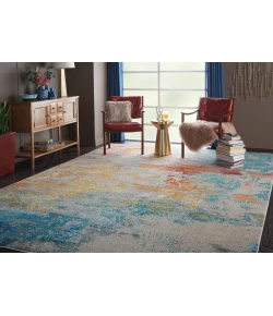 Nourison Home Celestial CES02 Sealife 9 ft. X 12 ft. Area Rug