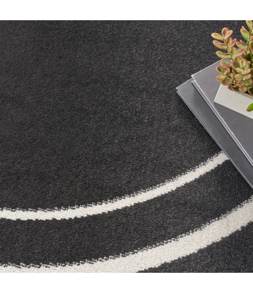 Nourison Nourison Essentials Area Rug NRE02 Black Ivory