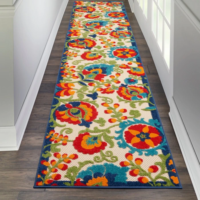 Nourison Aloha Runner Area Rug ALH17-Multicolor
