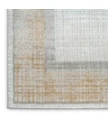 Nourison Dekor Grey DEK06 2 ft. X 4 ft. Rect. Rug