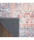 Nicole Curtis Machine Washable Series 1 Area Rug SR104 Blue/Multi 4' x 6'