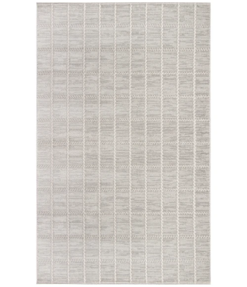 Nourison Serenity Home Light Grey SRH05 3 ft. 11 in. X 5 ft. 11 in. Rectangle Rug