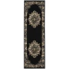 Nourison Home Grafix GRF14 Black 2 ft. 3 in. X 7 ft. 6 in. Area Rug