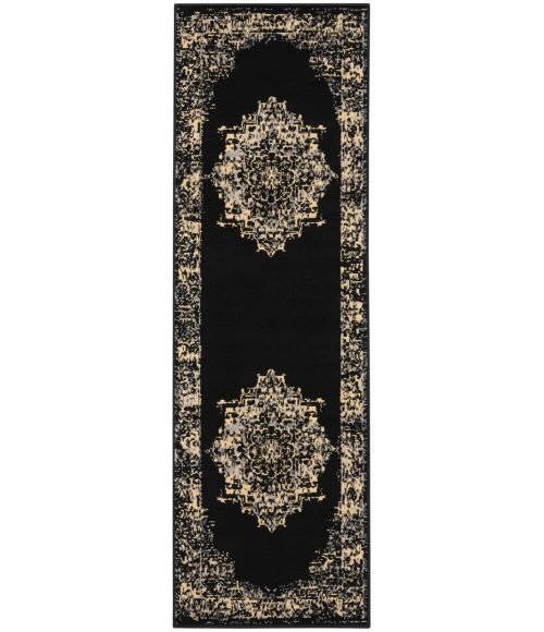 Nourison Grafix Area Rug GRF14-Black
