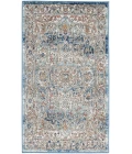 Nourison Quarry Ivory Blue QUA11 2 ft. X 4 ft. Rect. Rug