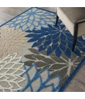 Nourison Aloha Area Rug ALH05-Blue/Multicolor