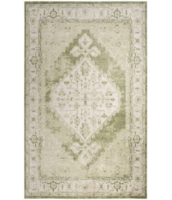 Nourison Home Astra Machine Washable ASW11 Ivory Green 9 ft. X 12 ft. Area Rug