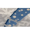 Nourison Aloha Blue Grey ALH24 3 ft. Square Rug