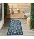 Nourison Caribbean Runner Area Rug CRB02-Navy