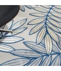Nourison Aloha Area Rug ALH18-Ivory/Navy