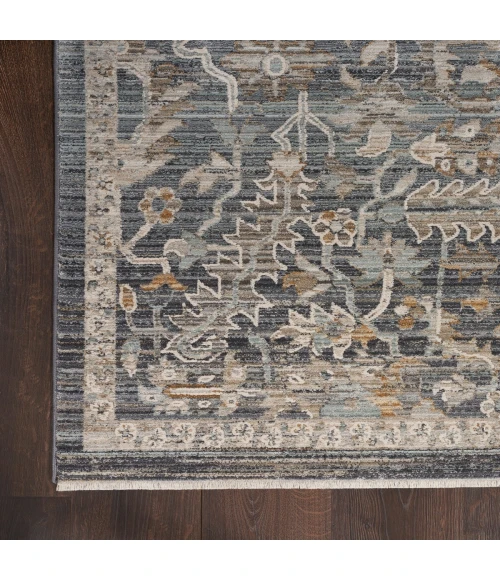 Nourison Lynx Navy Multicolor LNX02 3 ft. X 5 ft. Rect. Rug