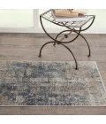 Nourison Quarry Blue Beige QUA02 2 ft. X 4 ft. Rect. Rug