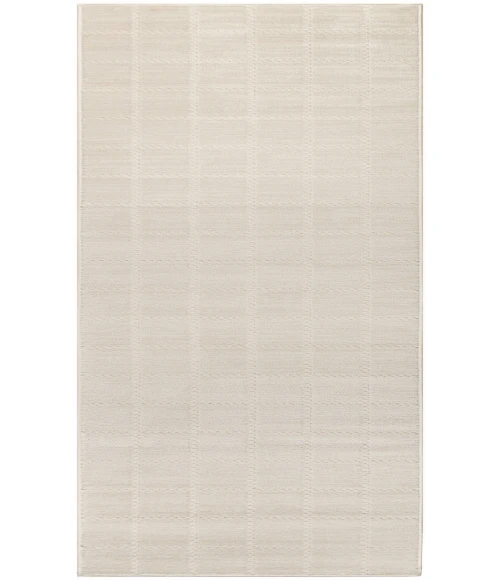 Nourison Serenity Home Ivory Cream SRH05 2 ft. 2 in. X 7 ft. 6 in. Rectangle Rug