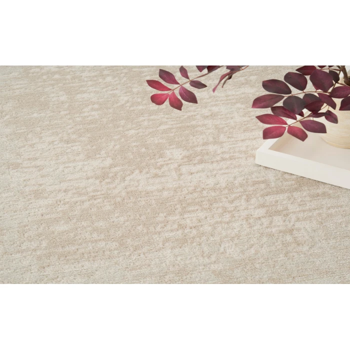 Nourison Serenity Home Ivory SRH06 3 ft. 11 in. X 5 ft. 11 in. Rectangle Rug