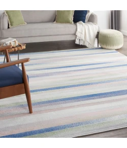 Nourison Home Whimsicle WHS12 Ivory Multicolor 8 ft. X 10 ft. Area Rug
