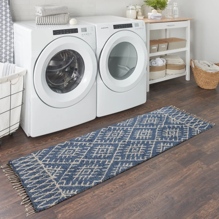 Nourison Native Art Area Rug NTV12 Navy