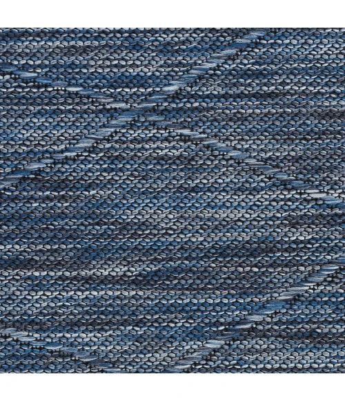 Nourison Washable Solutions Navy Blue WSL01 8 ft. X 10 ft. Rect. Rug