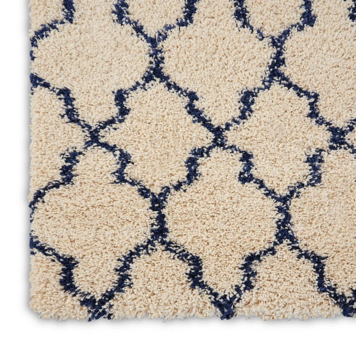 Nourison Amore Area Rug AMOR2-Ivory/Blue
