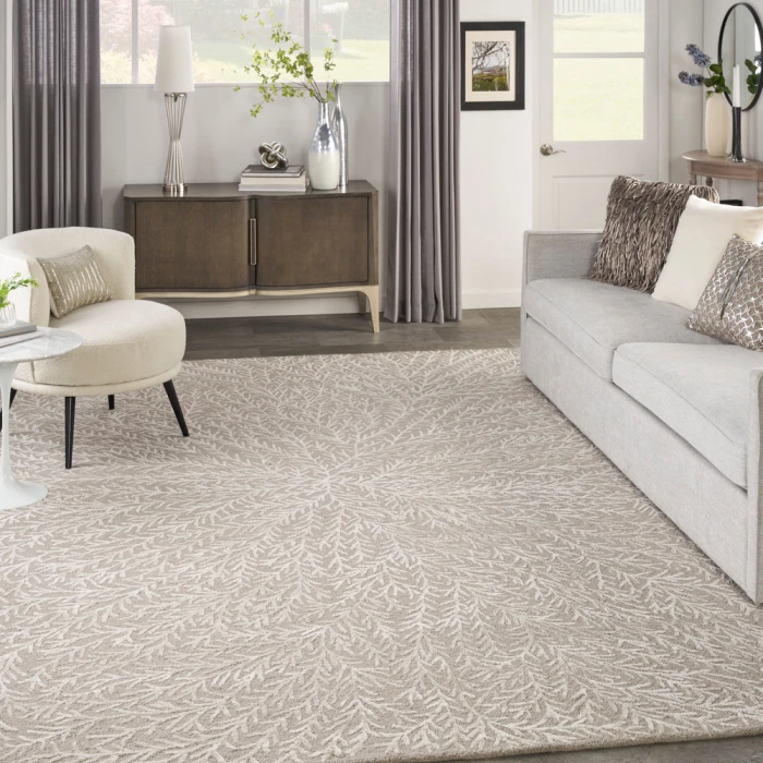 Michael Amini Ma30 Star Area Rug SMR03 Taupe