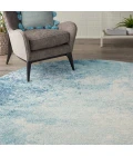 Nourison Passion Round Area Rug PSN10-Navy/Light Blue