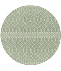 Nourison Positano Blue Green POS02 10ft. Round Rug