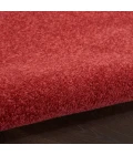 Nourison Essentials Area Rug NRE01-Brick Red