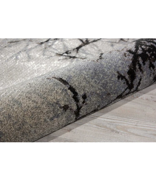 Nourison Twilight Round Area Rug TWI17 Moon 8' Round