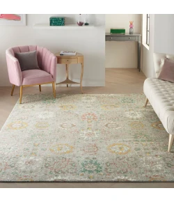 Nourison Home Twilight TWI13 Grey/Multi 8 ft. 6 in. X 11 ft. 6 in. Area Rug
