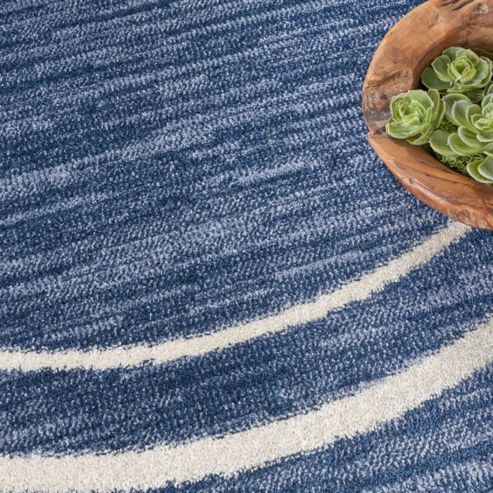 Nourison Nourison Essentials Area Rug NRE02 Navy/Ivory