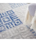 Nourison Whimsicle Area Rug WHS18-Grey Blue