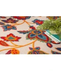 Nourison Aloha Multicolor ALH31 7’10” Round Rug