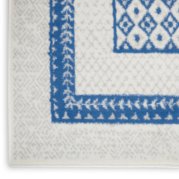 Nourison Whimsicle Area Rug WHS13-Ivory Blue
