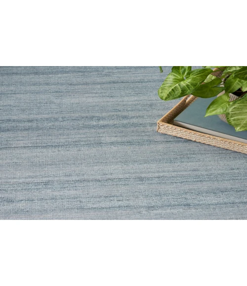 Nourison Washable Essentials Aqua WAE01 4 ft. X 6 ft. Rectangle Rug