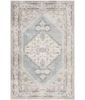 Nourison Astra Machine Washable Area Rug ASW11 Light Blue